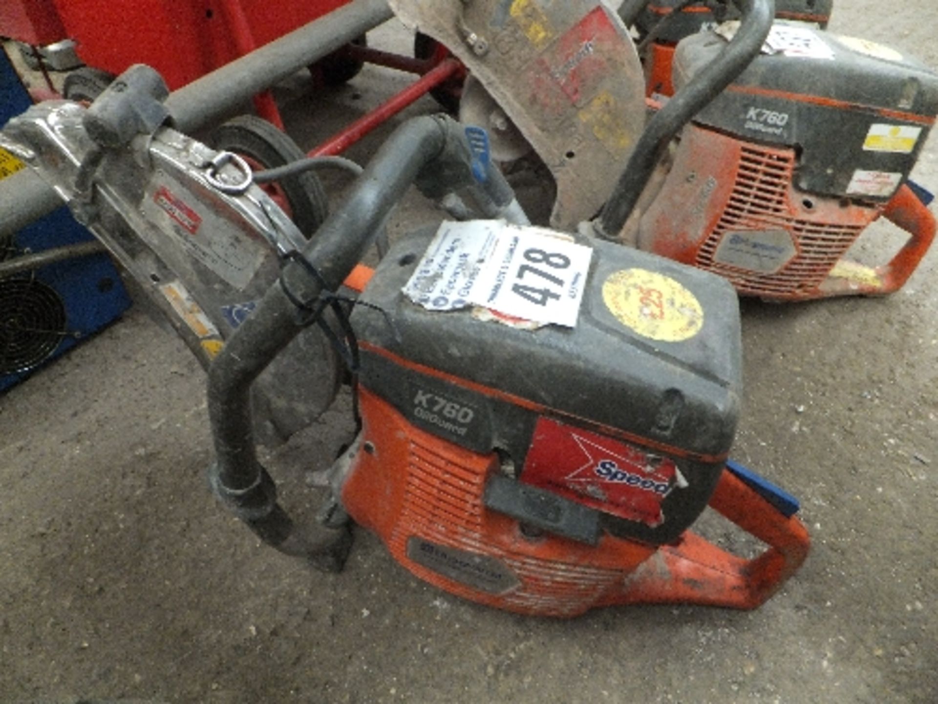 Husqvarna K760 cut off saw