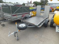 Single axle mower trailer