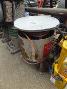 Dustbin heater