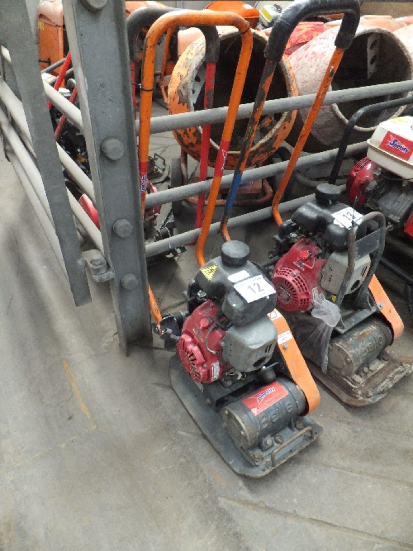 Belle petrol plate compactor