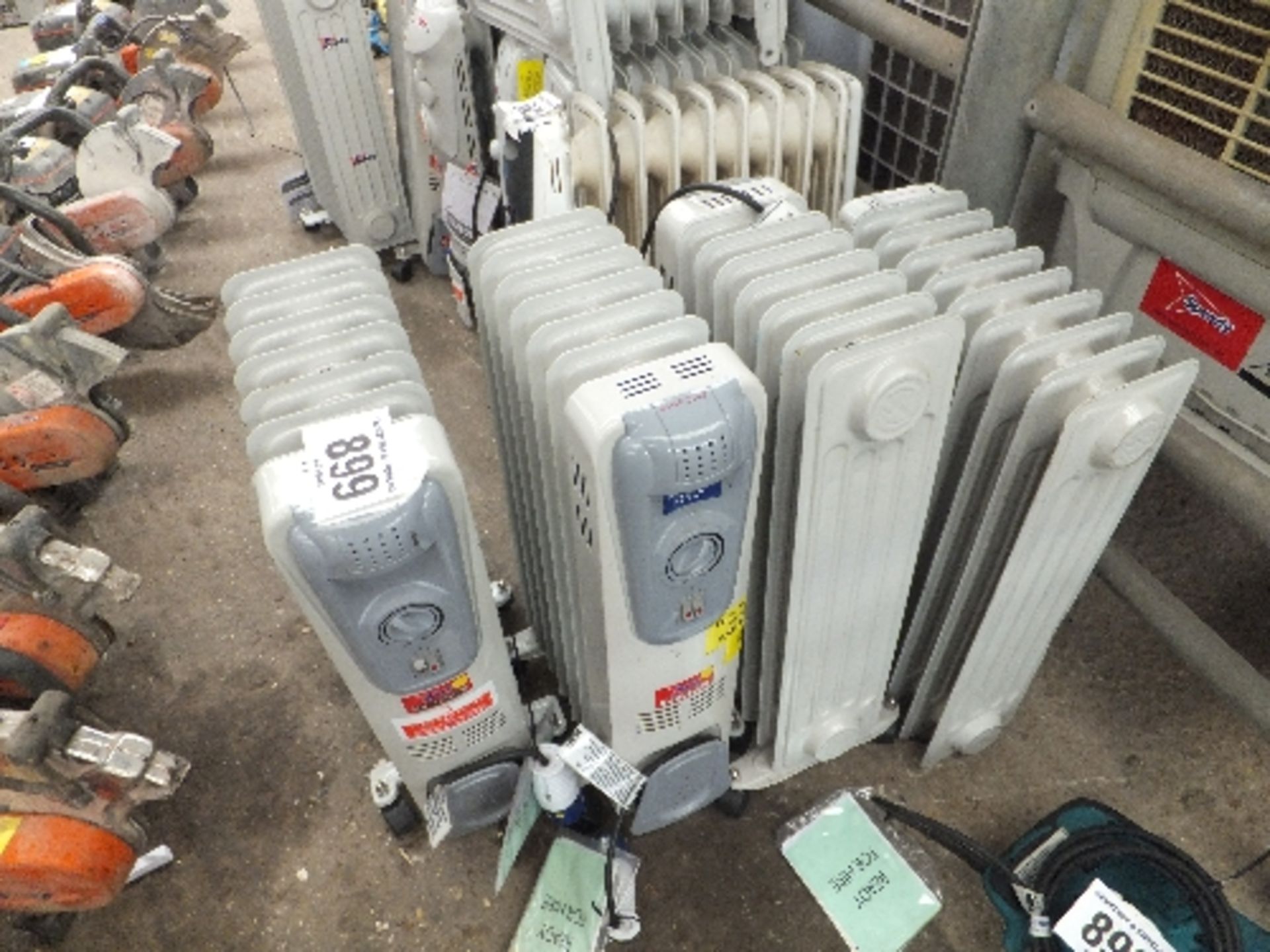 4 electric radiators