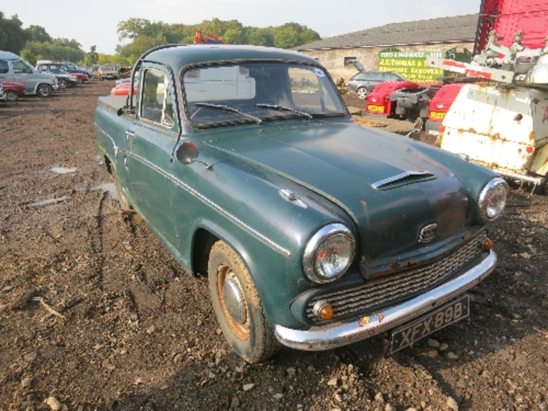 Austin 0.5 tonne pickup - XFX 89B - 3.6.1964 - 998cc, V5 - handbook and other papers/service info