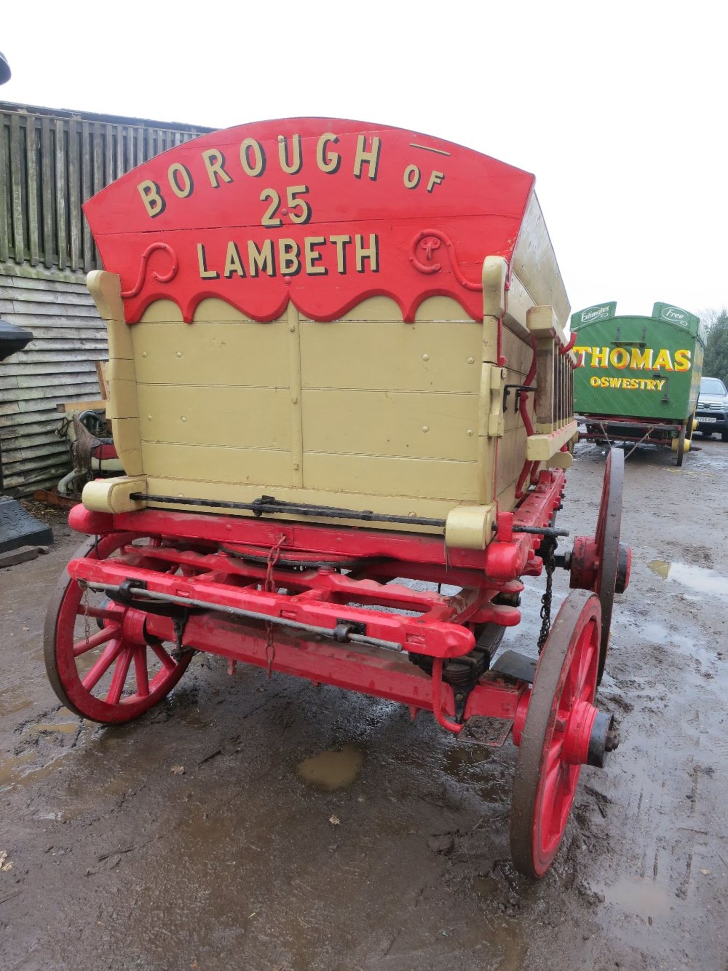 FOUR-WHEELED DUST CART - Image 3 of 3