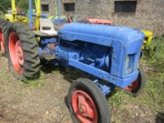 Fordson Power Major c/w Whitlock foreloader and power steering