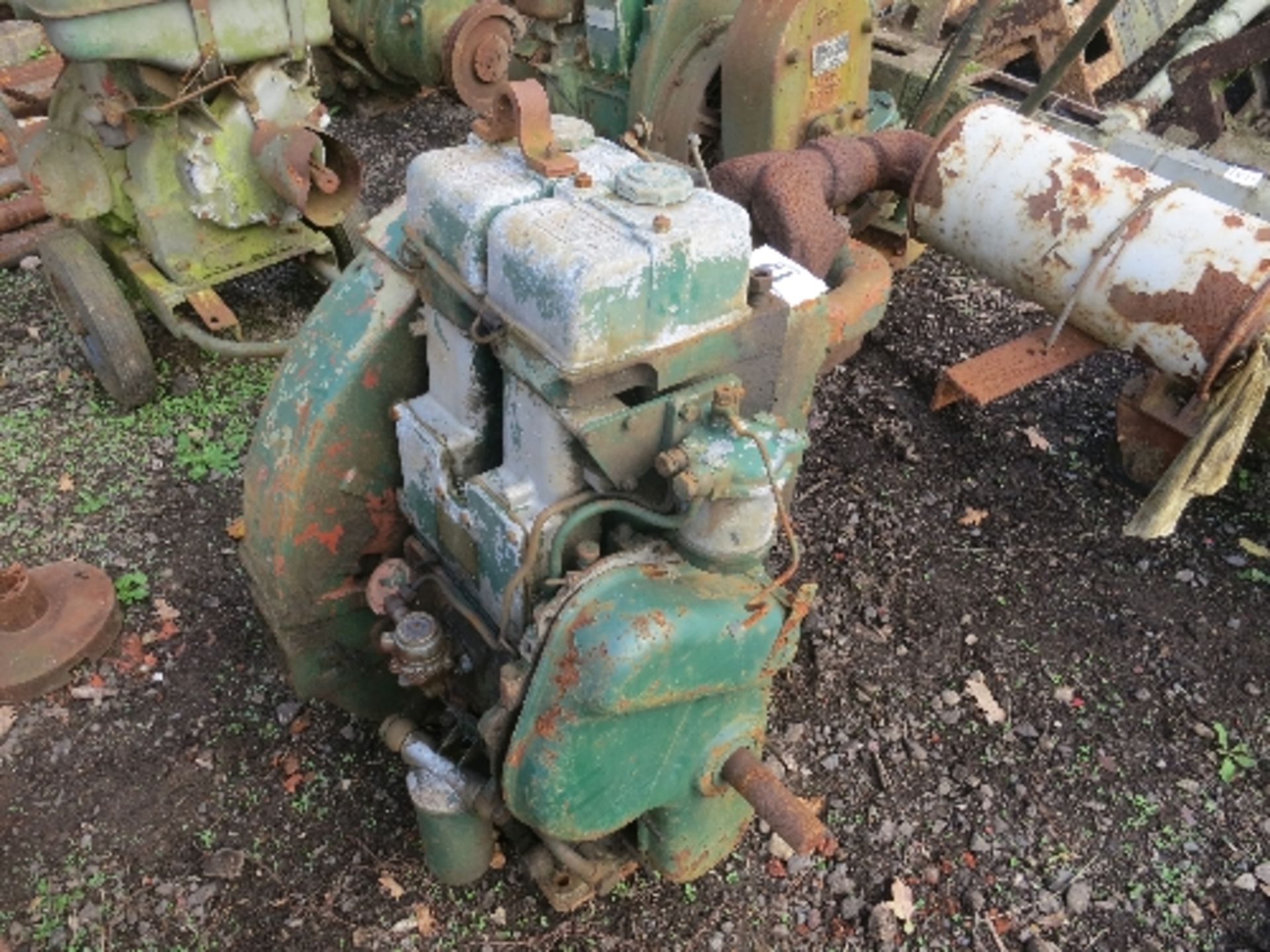 Lister 2 cylinder diesel engine