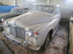 ROVER P4 100 4 DOOR SALOON Registration Number: GAS 137 - 01/905/1960 - 2625cc, V5 registration