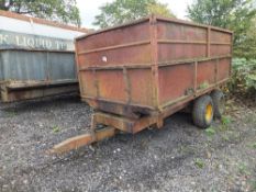 Weeks single axle tipping trailer