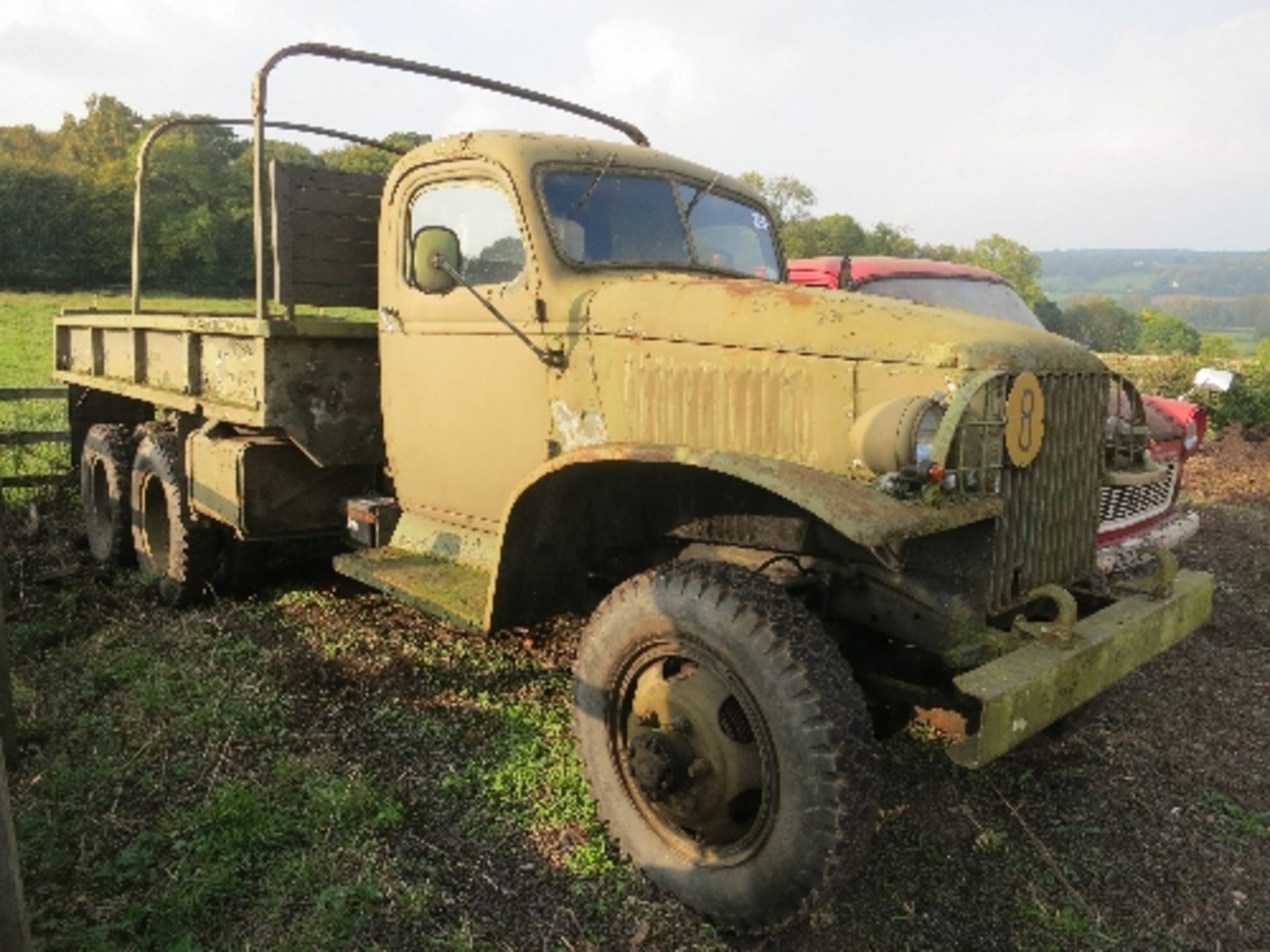 GMC CCKW 353 WOW 2.5 tonne 3x6 cargo US Army truck (left hand drive) - plate dated 30.4.1964 - USA