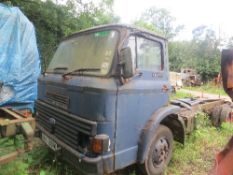 FORD D710 CHASSIS CAB Registration Number: WLV 261W - 1981 No documents