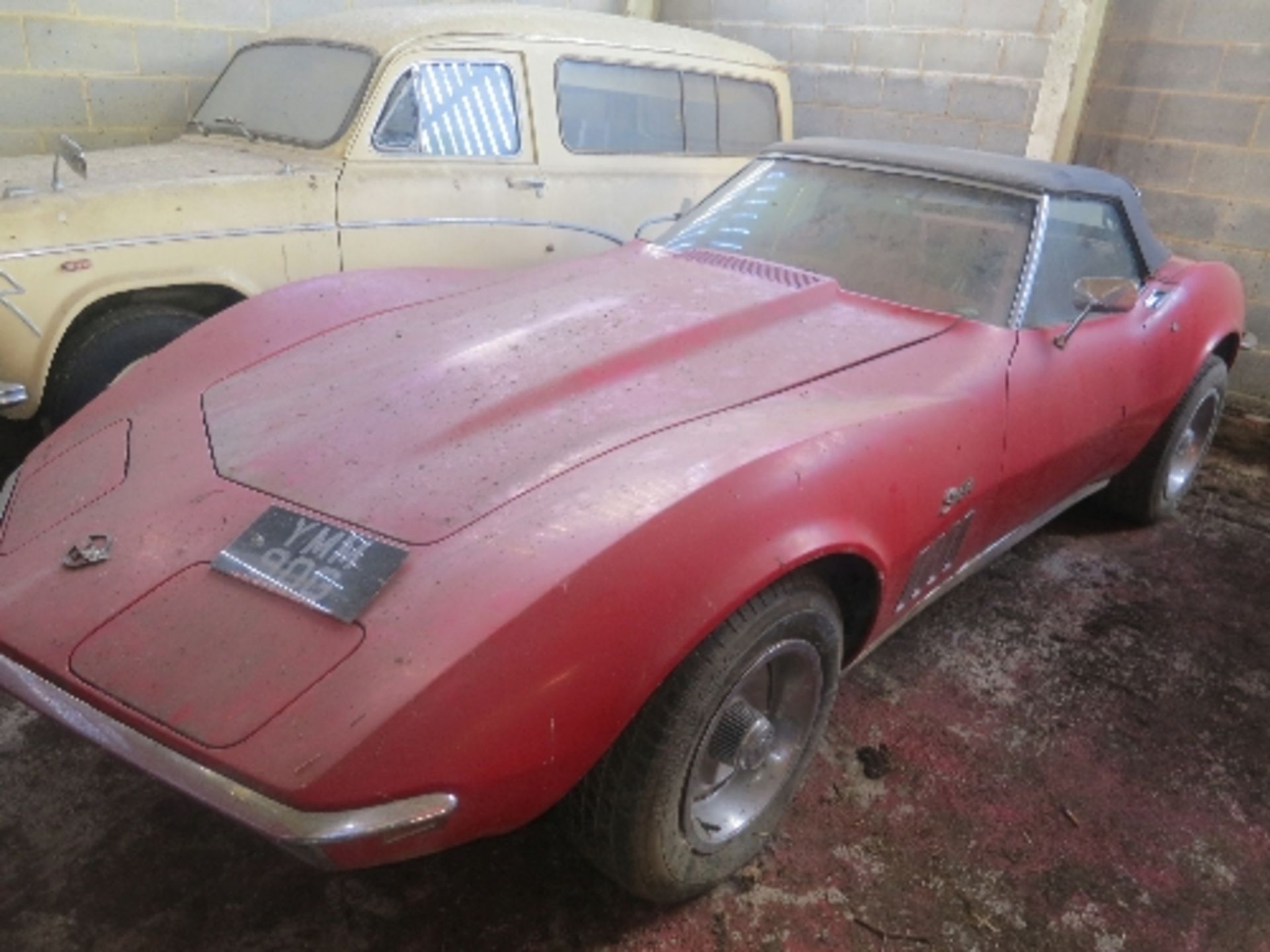 CHEVROLET CORVETTE STINGRAY CONVERTIBLE YMM 90G 1969, 5700cc, left hand drive, V5 applied for