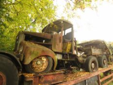 SCAMMELL TRACTOR - GARDNER ENGINE (FOR SPARES) Registration Number: CYK 573C No documents