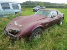 CHEVROLET CORVETTE STINGRAY Registration Number: RGF 931P (left hand drive) - First registered in UK