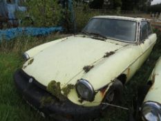 MGB GT NFN 26R - for spares - no documents
