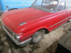 FORD GALAXIE 4 DOOR SALOON (RIGHT HAND RIVE) Registration Number: BGS 587A - 1962 - V5 - MOT expired