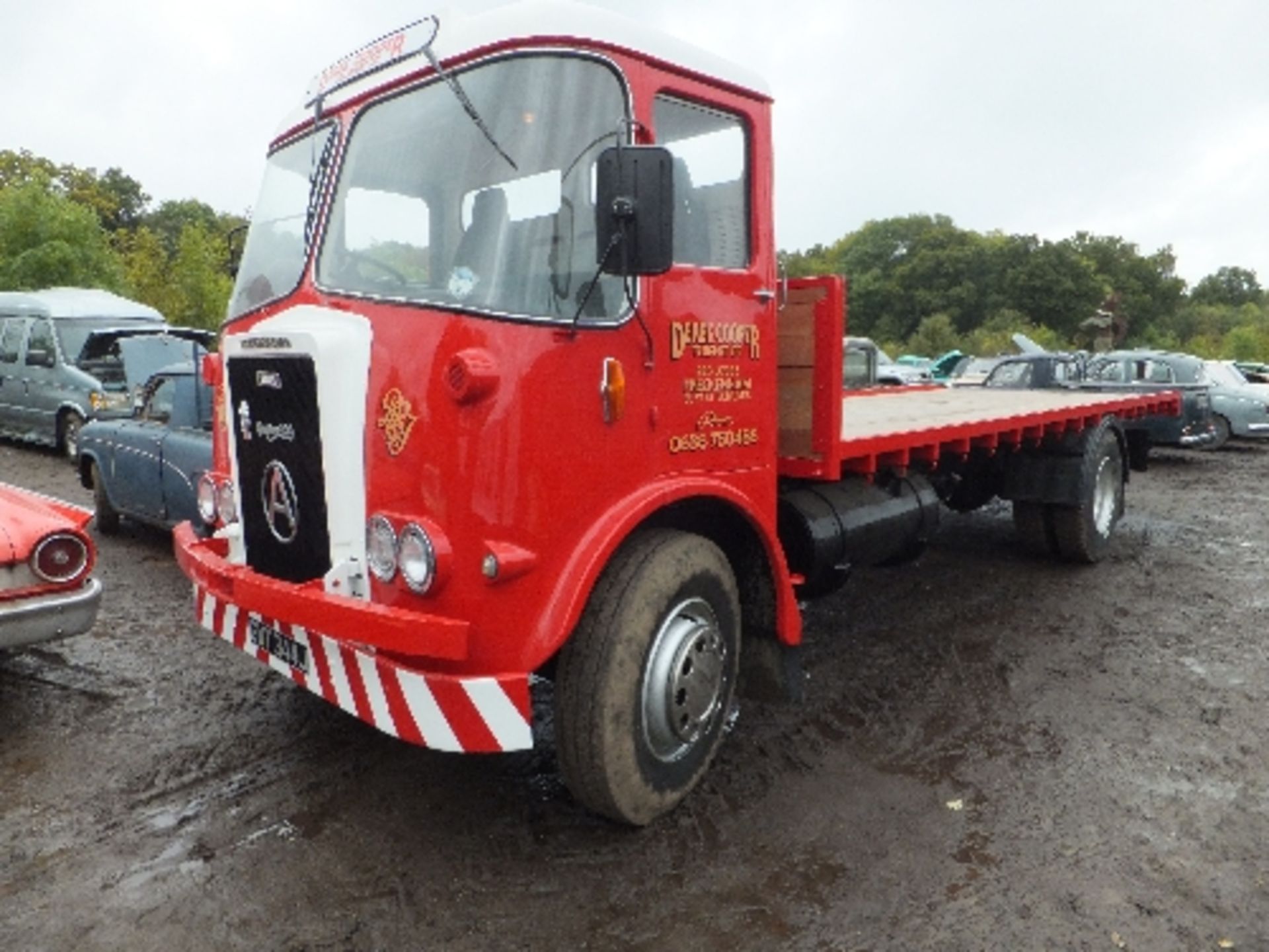 ATKINSON RAIDER flatbed lorry 1970 GWT 344J with V5 (Gardner 120)