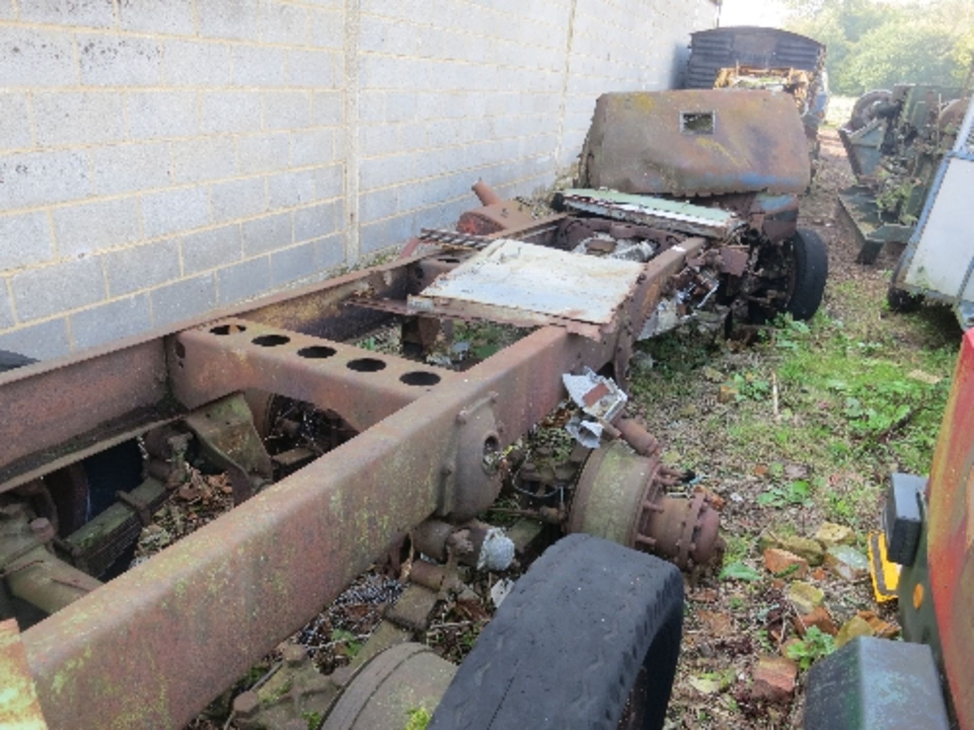 Sentinel 6 wheel chassis/engine (for spares)