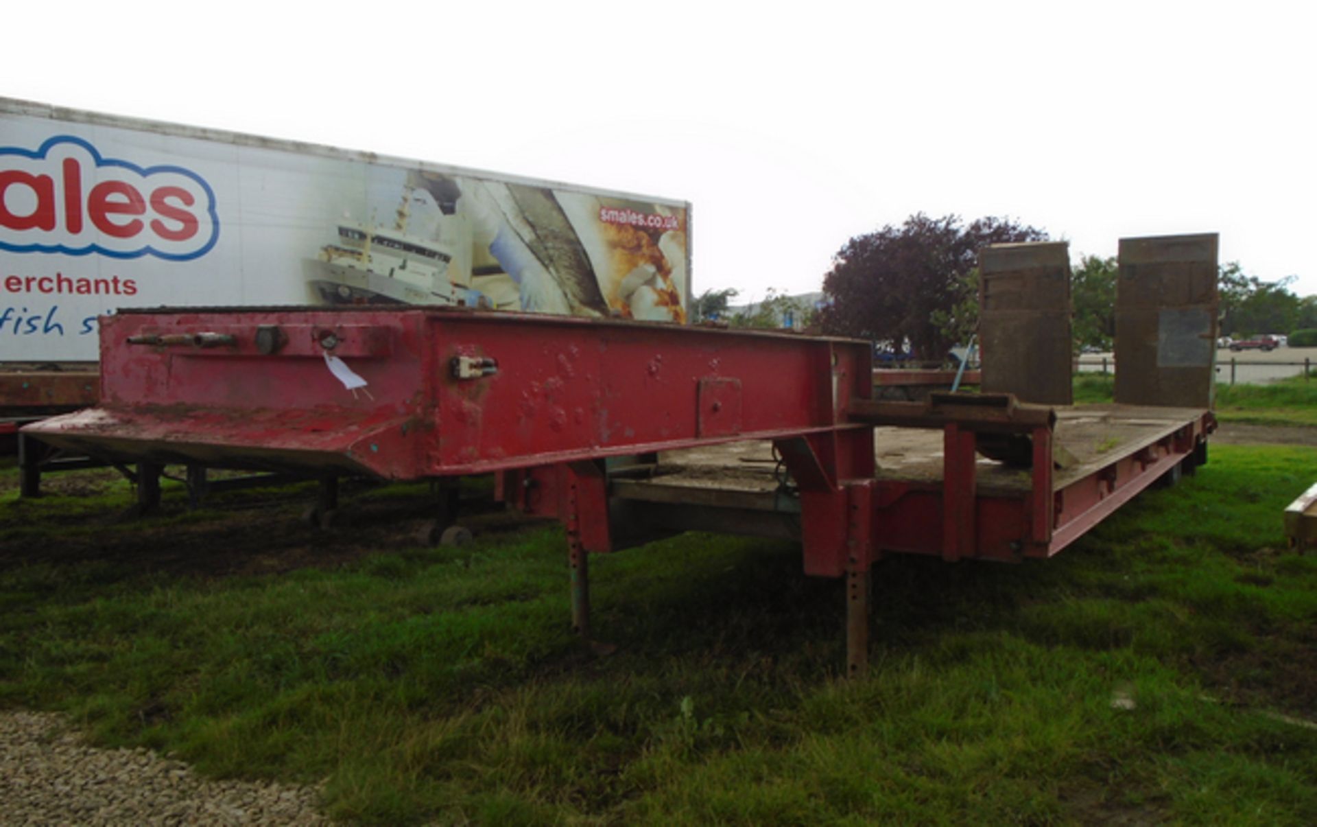 4772 40ft tandem low loader trailer