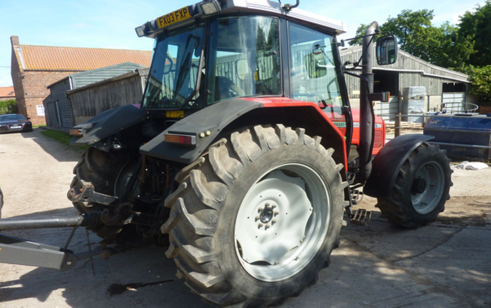 5002 MF 6265 Power Control 4wd tractor, 40km/hr, 5214 hrs, FX03 FXP