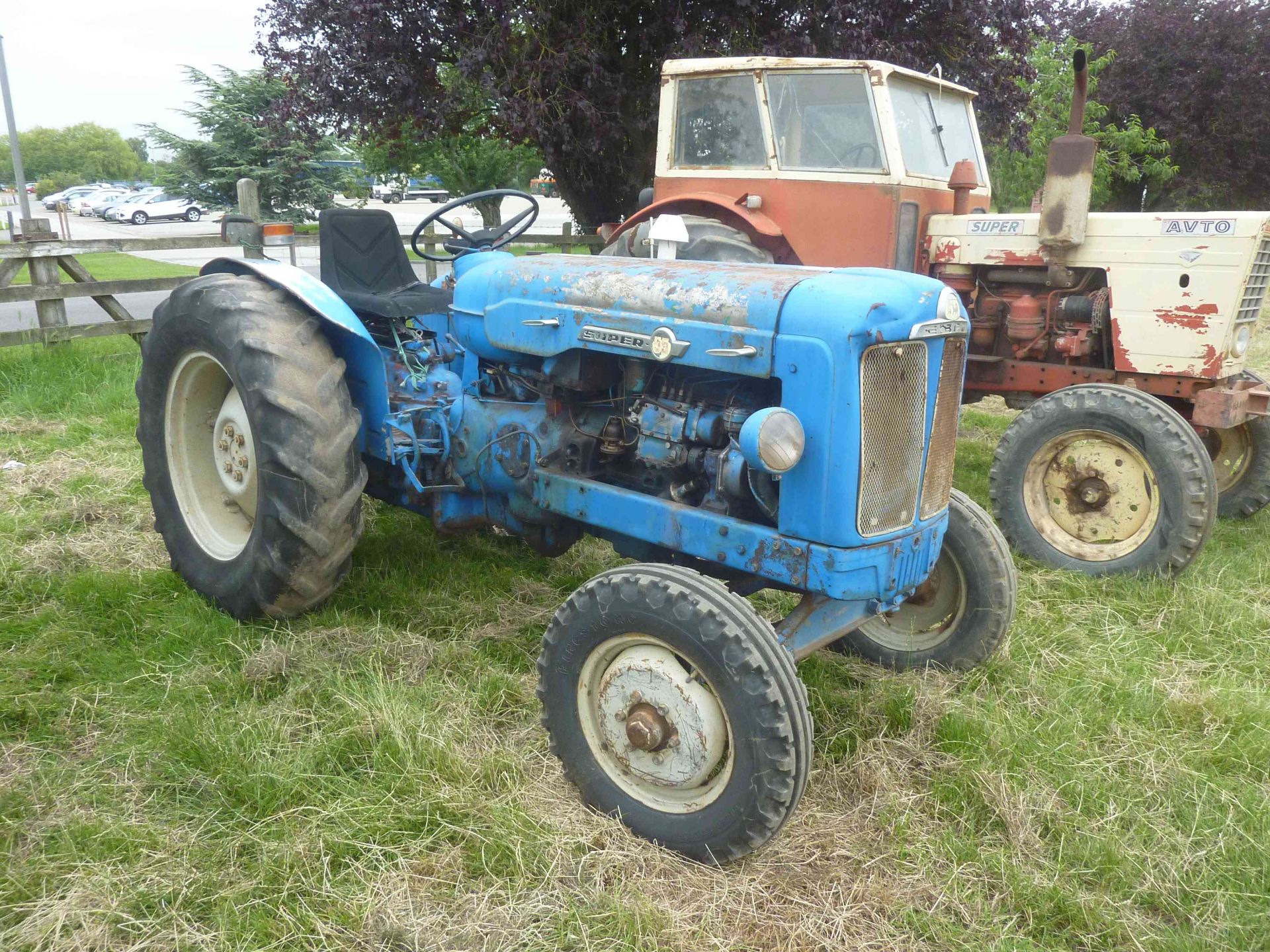 5035 Fordson Super Major vineyard tractor