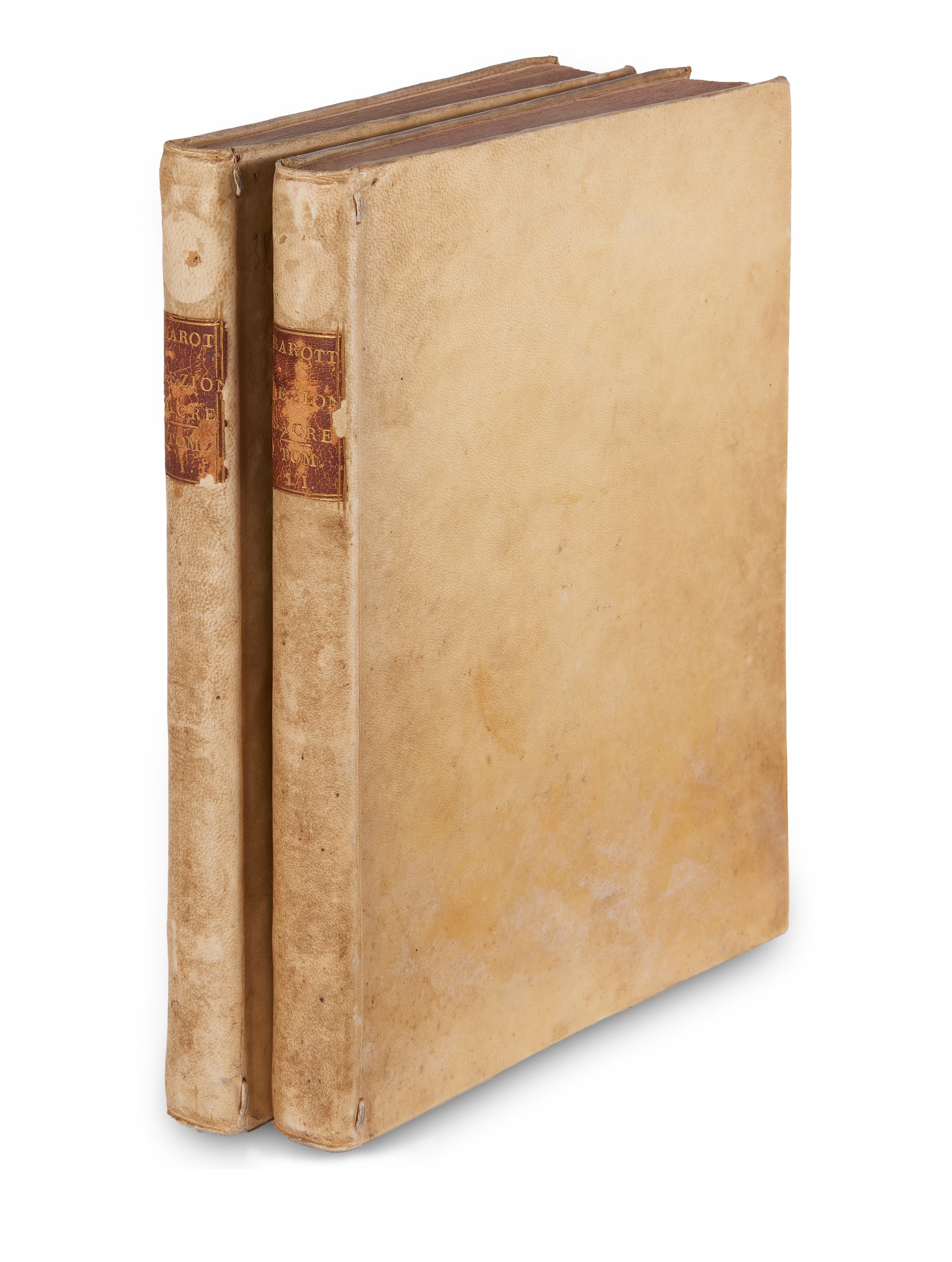 BAROTTI, Lorenzo (1724-1801). Lezioni sacre dell'Abate Lorenzo Barotti su i libri di Tobia, di