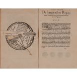 APPIANO, Pietro (1495-1552). Cosmographia, per Gemmam Frisium. Parigi: Vivanti Gaultherot, 1553-