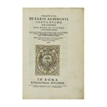 ALBERGATI, Fabio (1538–1606) - Trattato del modo di ridurre a pace l'inimicitie private. Rome: