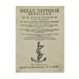 CAPRIOLO, Elia (XV sec.) - Delle historie bresciane. Brescia: Pietro Maria Marchetti, 1585. An