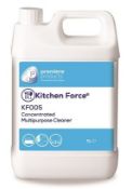 40 x Kitchen Force 5 Litre Concentrated Multipurpose Cleaner - Premiere Products - Includes 40 x 5 L