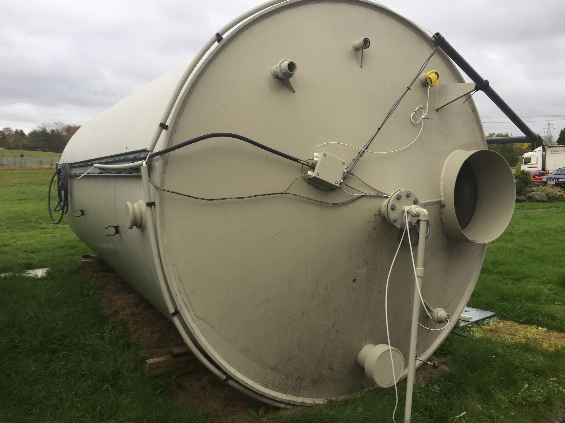 1 x BHD2 25,000 Litre Polypropylene Chem Resist Tank - Location: Oldham Has been used for detergent - Bild 4 aus 9