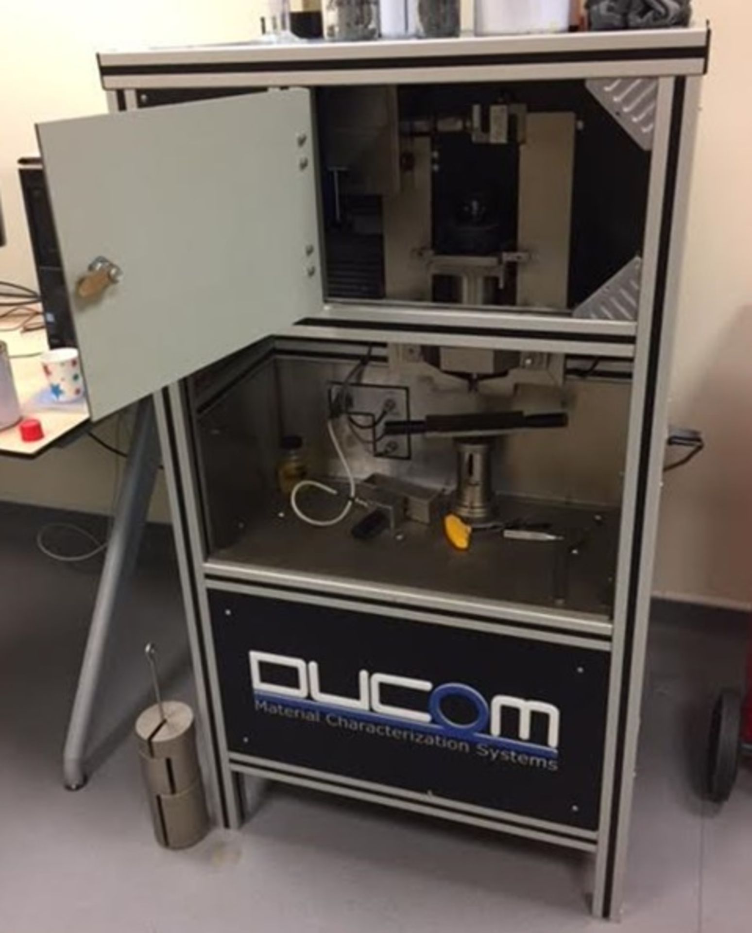 1 x Ducom TR22 Pin and Vee Block Tester - Used to Evaluate Wear Preventive and Load Carrying - Bild 5 aus 10