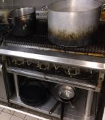 1 x Blue Seal 900mm Gas Griddle Chargrill - CL188 - Ref 2ND76 - Location: London W1J - H92 x W90x