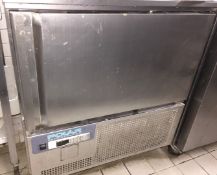 1 x Polar DN492 140 Litre Blast Chiller Shock Freezer - CL188 - Stainless Steel Finish - Ref