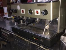 1 x Ipanema Commercial Coffee Expresso Machine With Dove Coffee Grinder - CL188 - Ref GF27 -