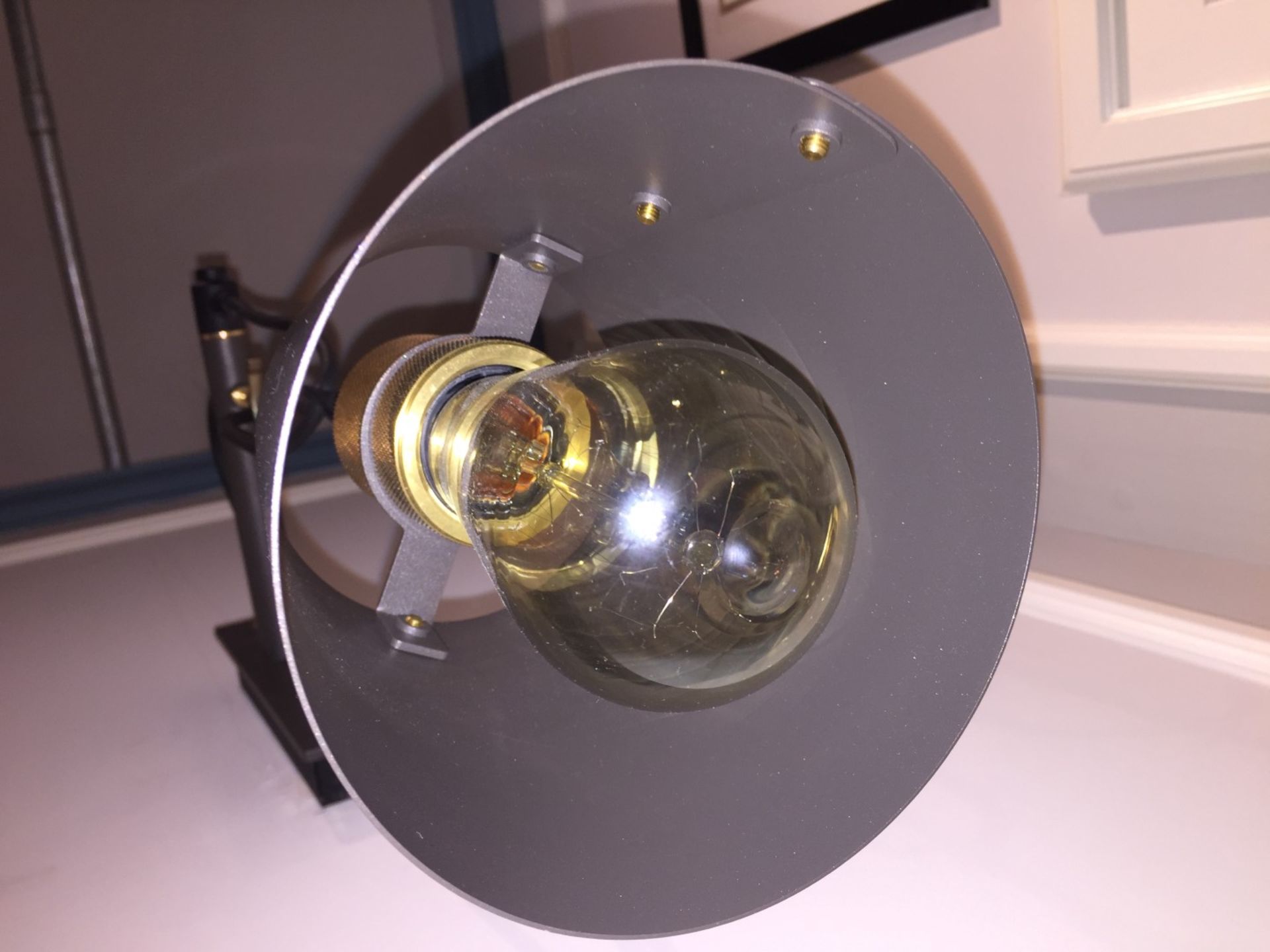 1 x BUSTER + PUNCH Hooked Wall Light With Metal Shade - Ref: WS/FF160G - CL204 - Location: London Ci - Image 7 of 10