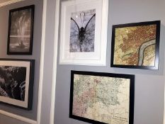10 x Assorted Pieces Of High-End Framed Contemporary Wall Art Prints - Sizes Vary, Designs As Shown