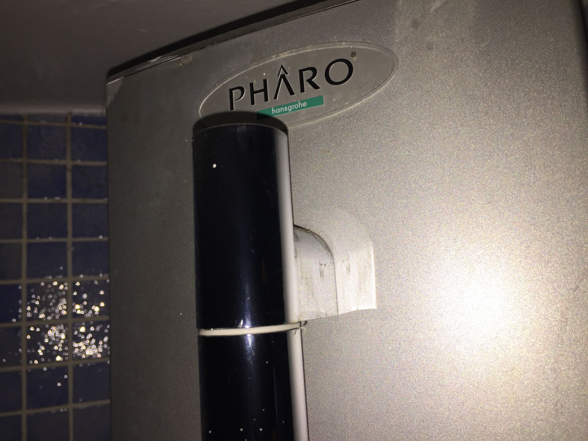 1 x Hansgrohe Pharo "Colonna Doccia" Upright Bathroom Shower Panel - Preowned In Good Condition - - Image 6 of 7