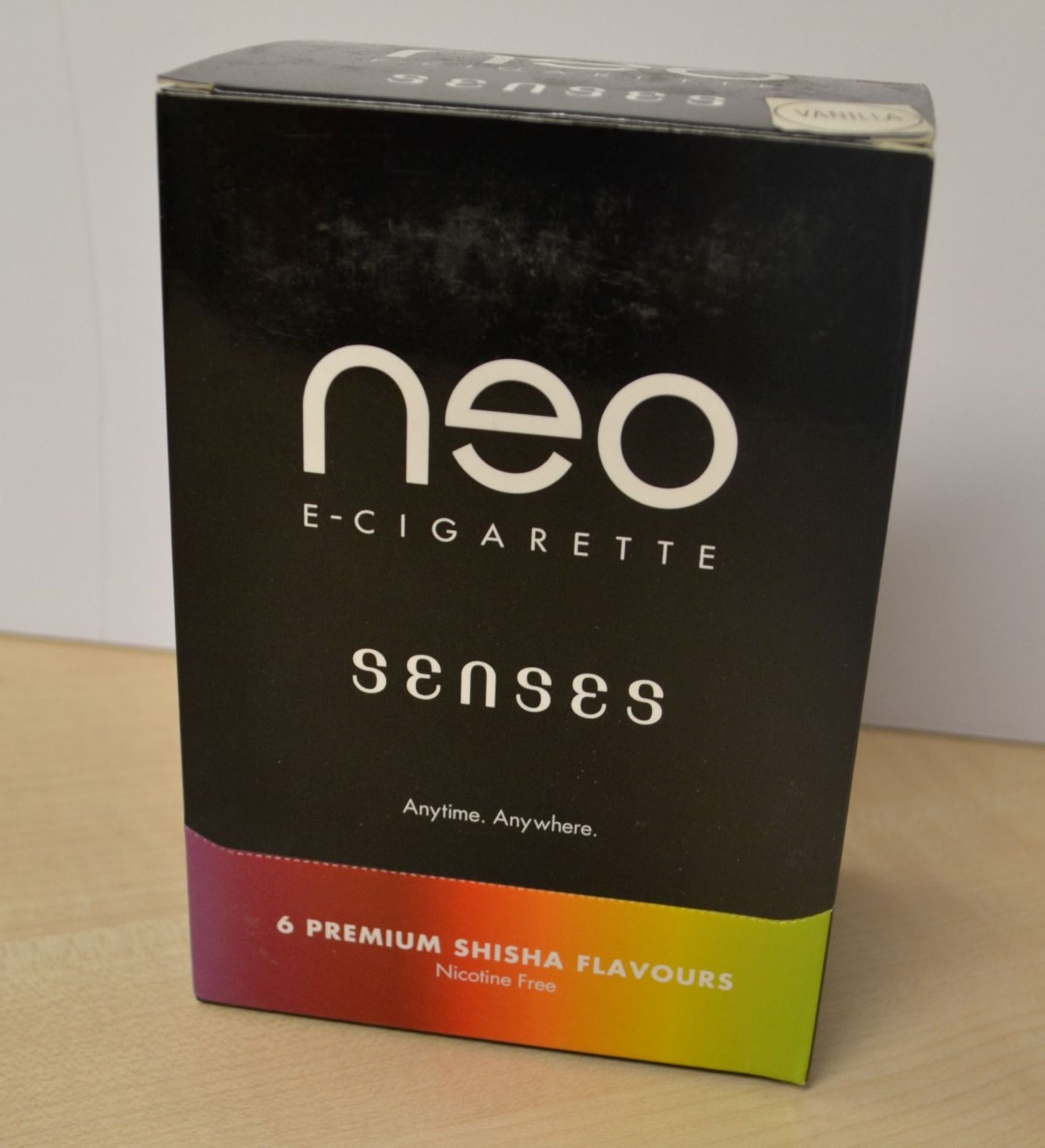 216 x Neo E-Cigarettes Senses Shisha Vanilla Disposable Electronic Cigarettes - New & Sealed Stock - - Image 2 of 11