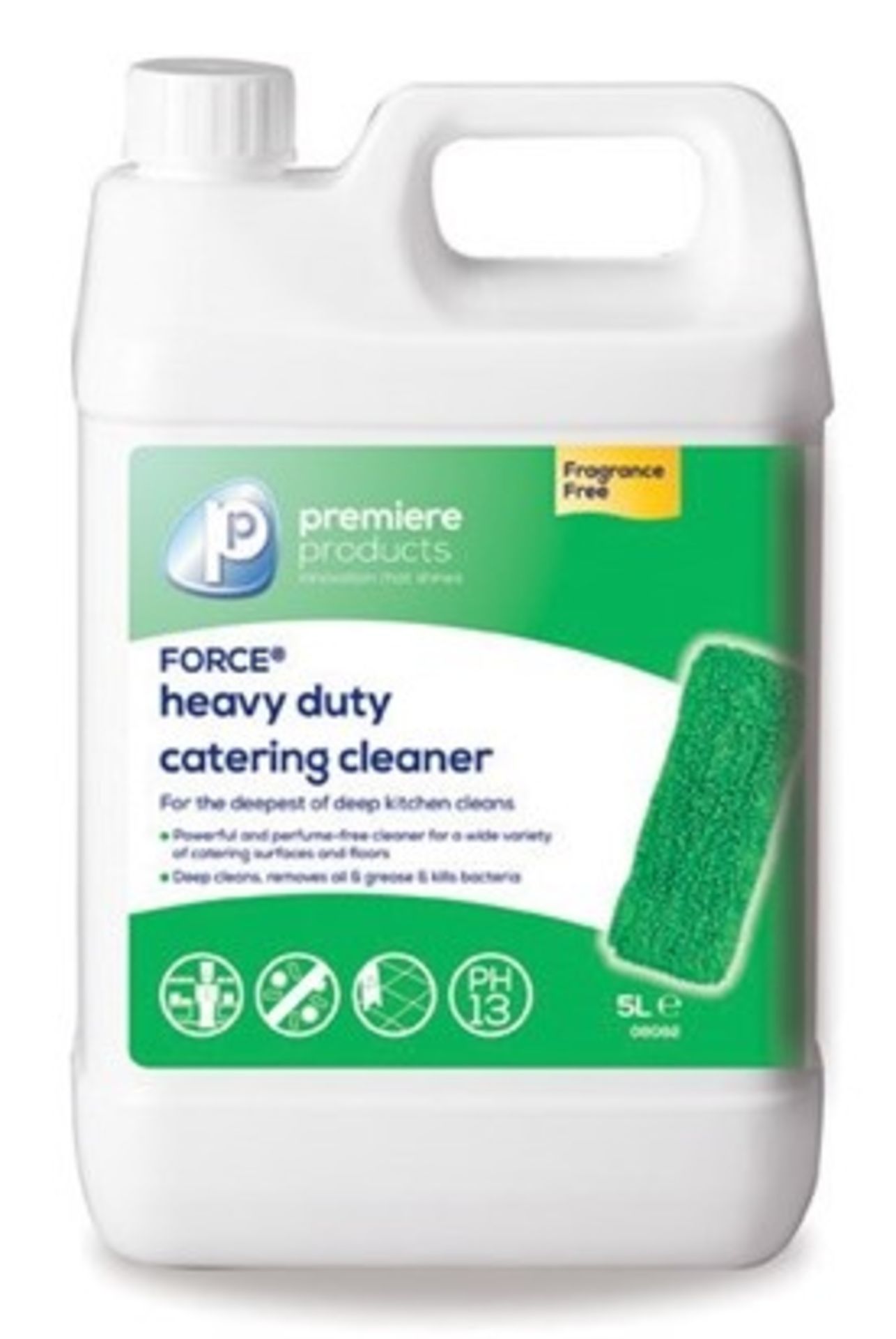 2 x Premiere Force 5 Litre Heavy Duty Degreaser - Premiere Products - Includes 2 x 5 Litre Container