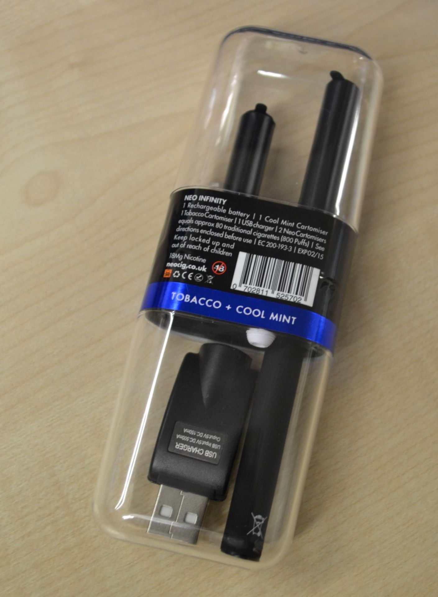 12 x Neo E-Cigarettes Infinity Starter Packs - New & Sealed Stock - CL185 - Ref: DRTISP - Location: - Image 13 of 13