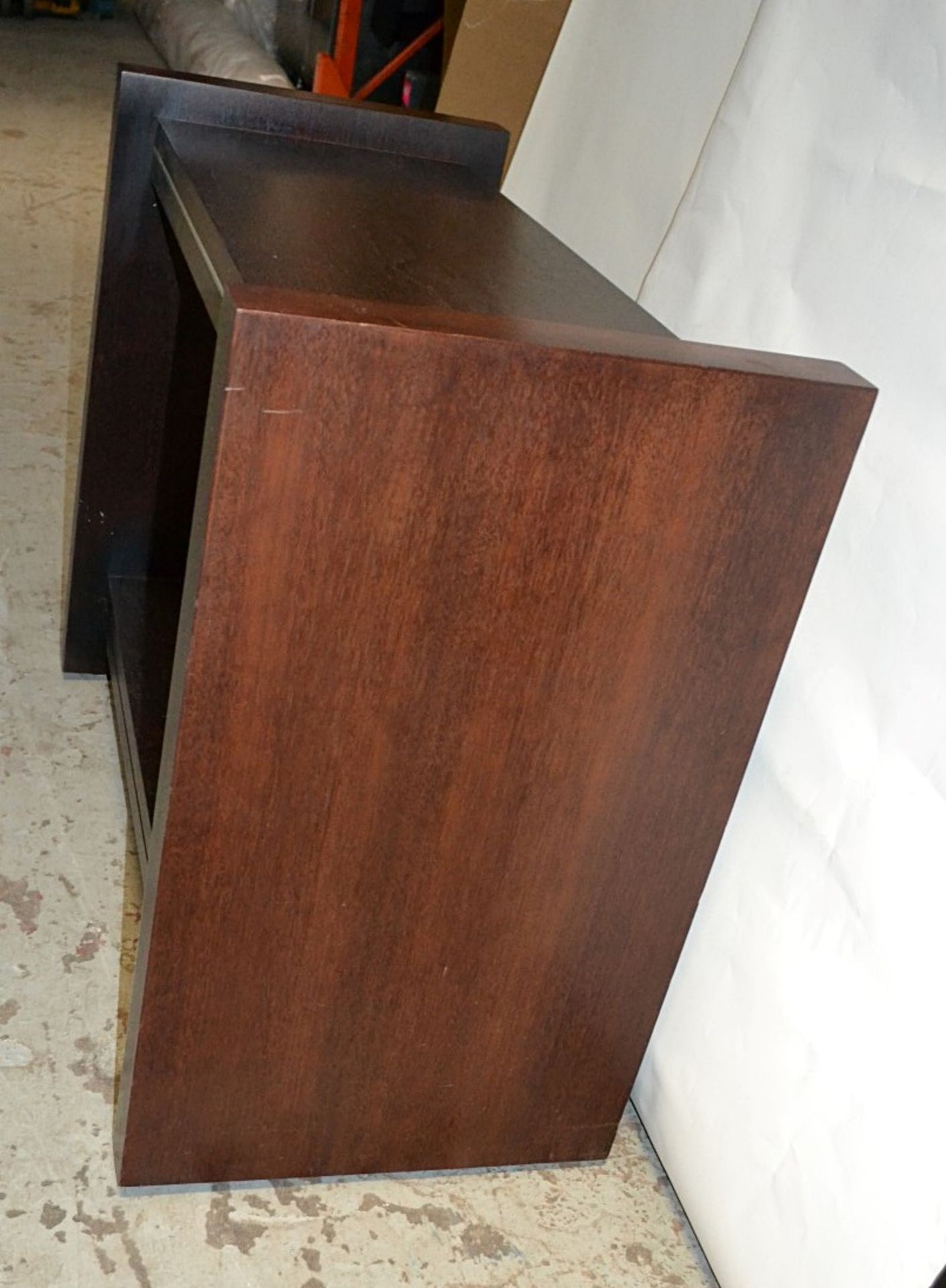 1 x Solid Wood Bookcase - Dimensions: W103 x H85 x D50cm - CL052 - Location: Altrincham WA14 **NO VA - Image 3 of 5
