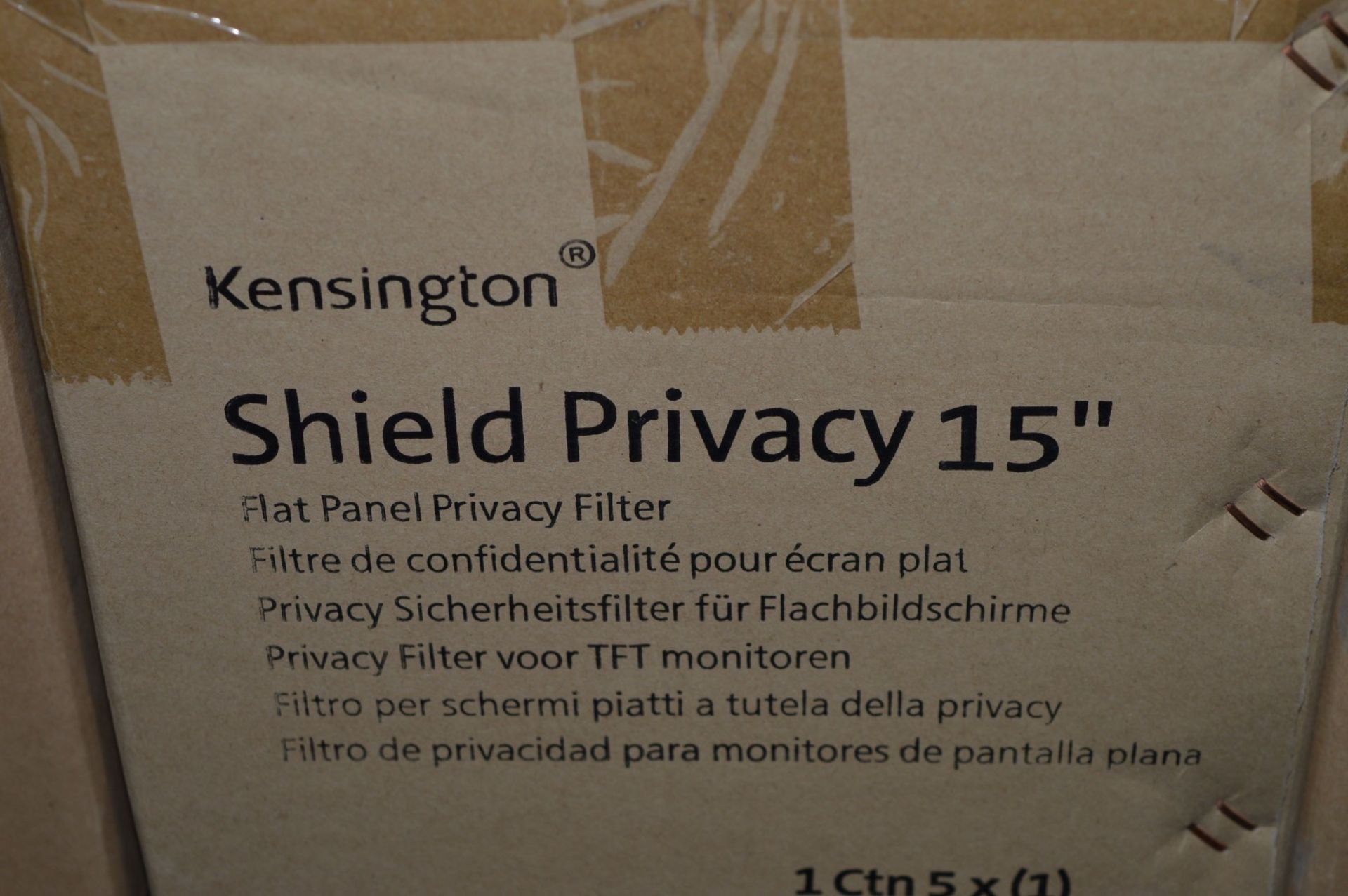 5 x Kensington 15 Inch Monitor Shield Privacy Filters For Flat Panel Monitors - Brand New Box of 5 - - Bild 2 aus 7