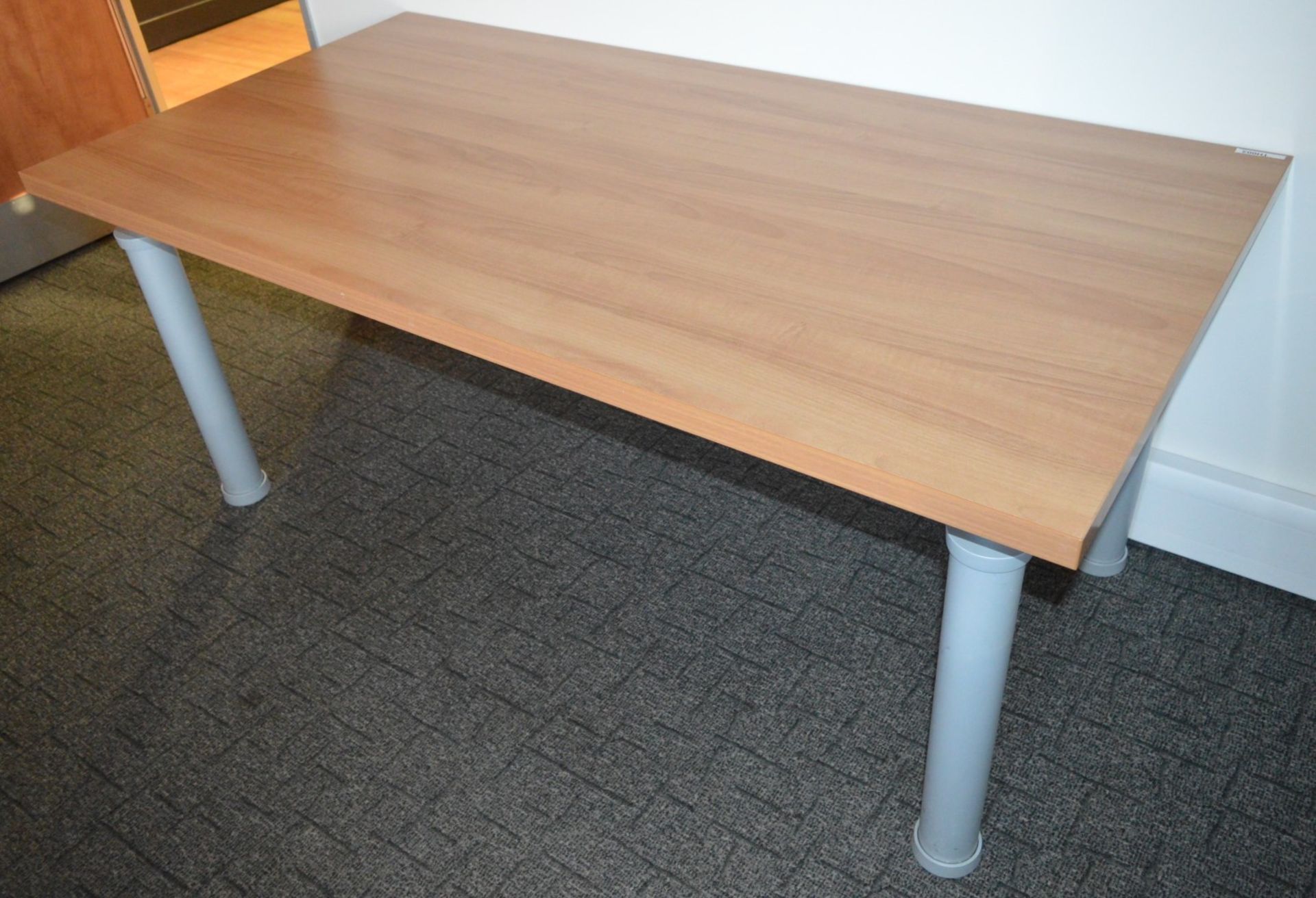 1 x Conference Office Table - Beech Finish - High Quality Office Furniture - H73.5 x W175 x D90 - Image 5 of 13