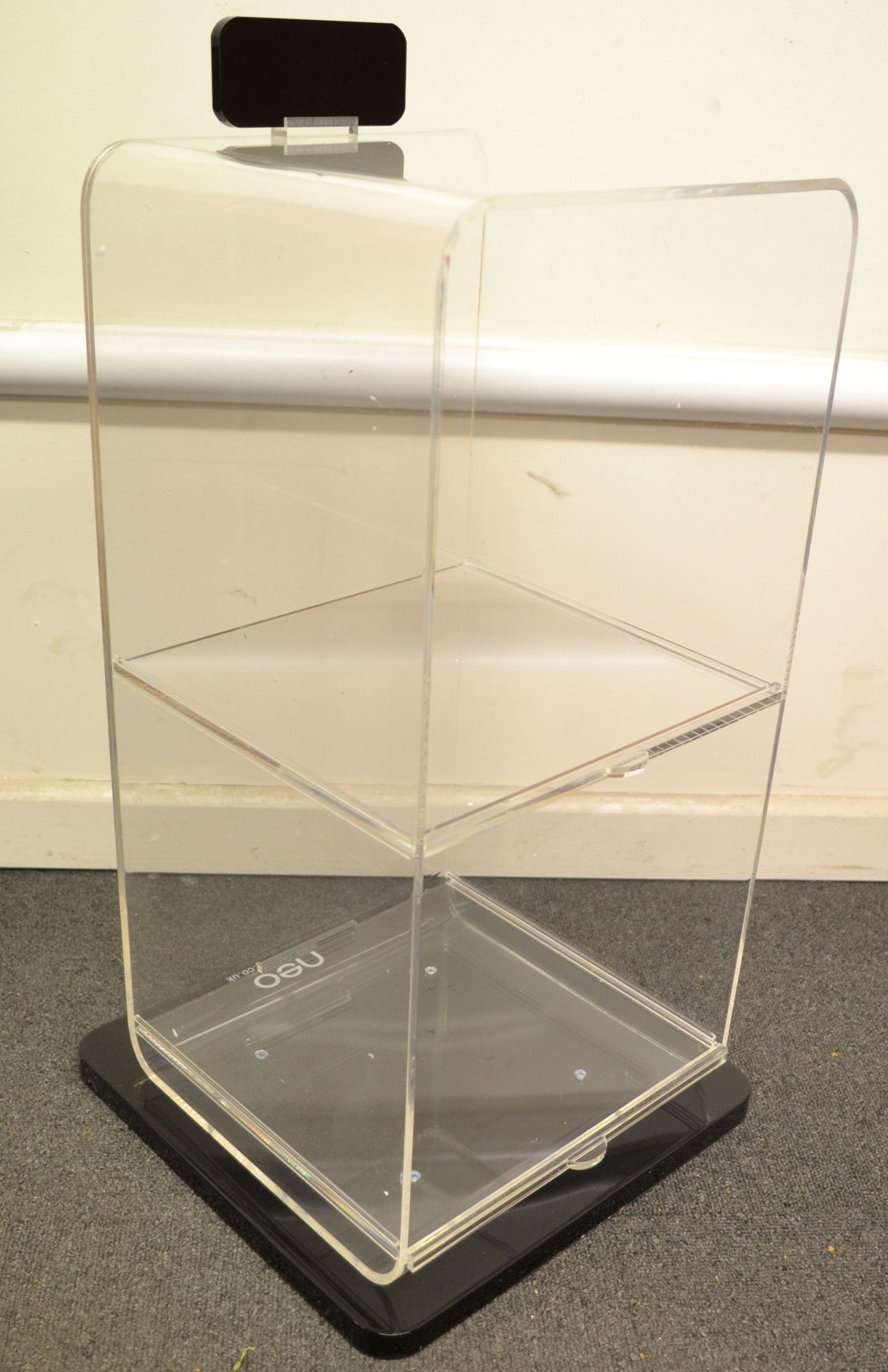 1 x Acrylic Counter Top Display Unit - New & Boxed - CL185 - Ref: DRTNEODSPLY - Location: Stoke ST3 - Bild 7 aus 9