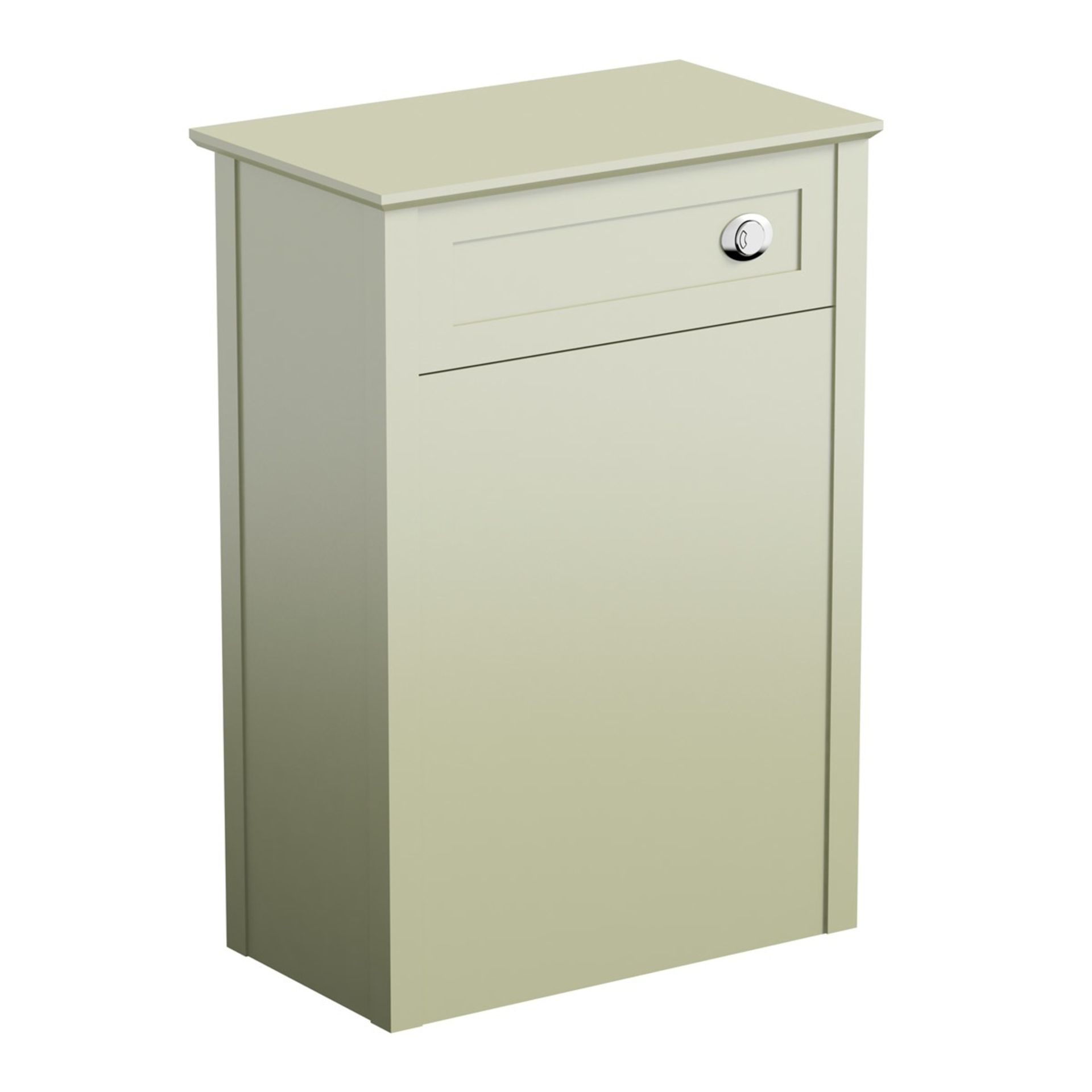 1 x Bath Co Camberley Sage Back to Wall Toilet Pan Unit - Toilet Pan Not Included - H818 x W570 x