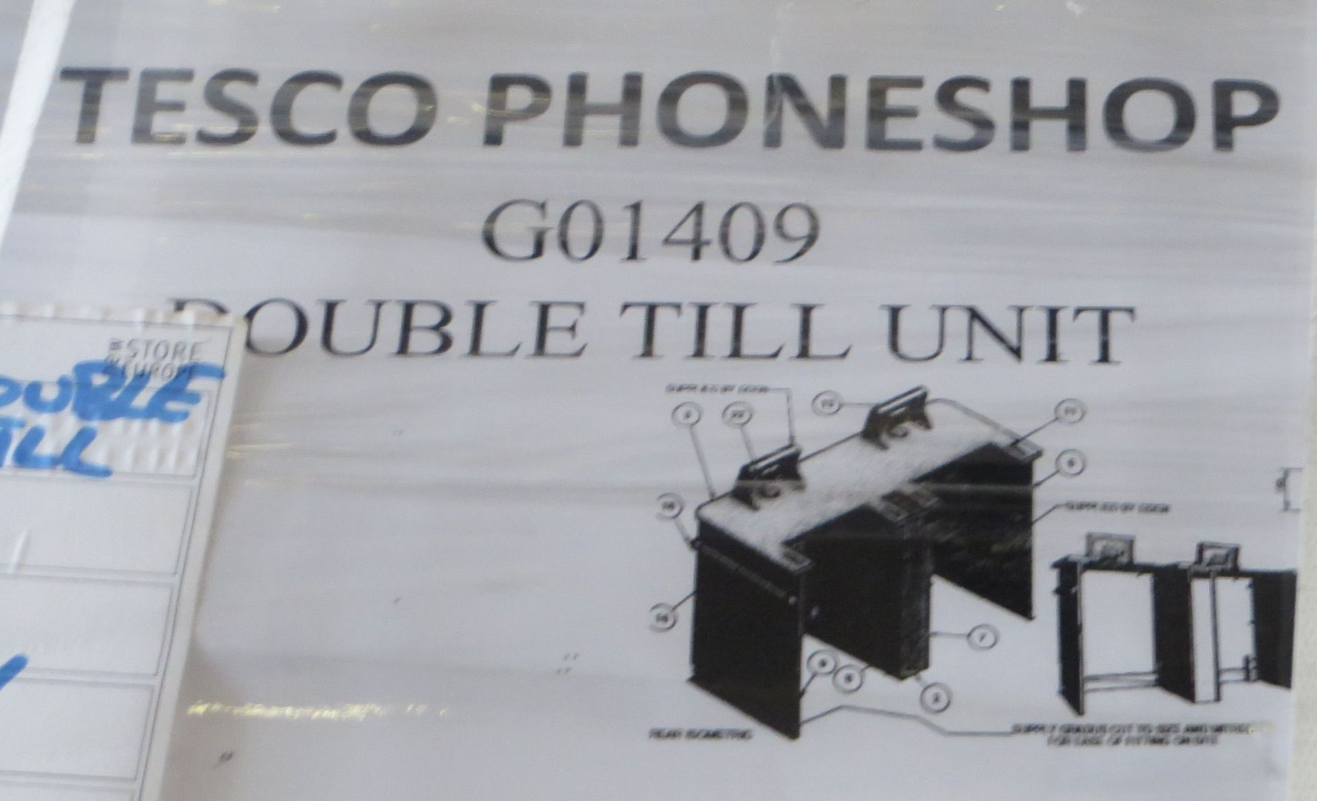 1 x Tesco Phoneshop Double Till Unit, Unopened - Ref: DRTTPDTU - CL185 - Location: Stoke-on-Trent ST - Bild 2 aus 11