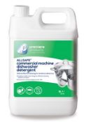 2 x Premiere 5 Litre Allsafe Dishwash Liquid - Premiere Products - Includes 2 x 5 Litre Containers -