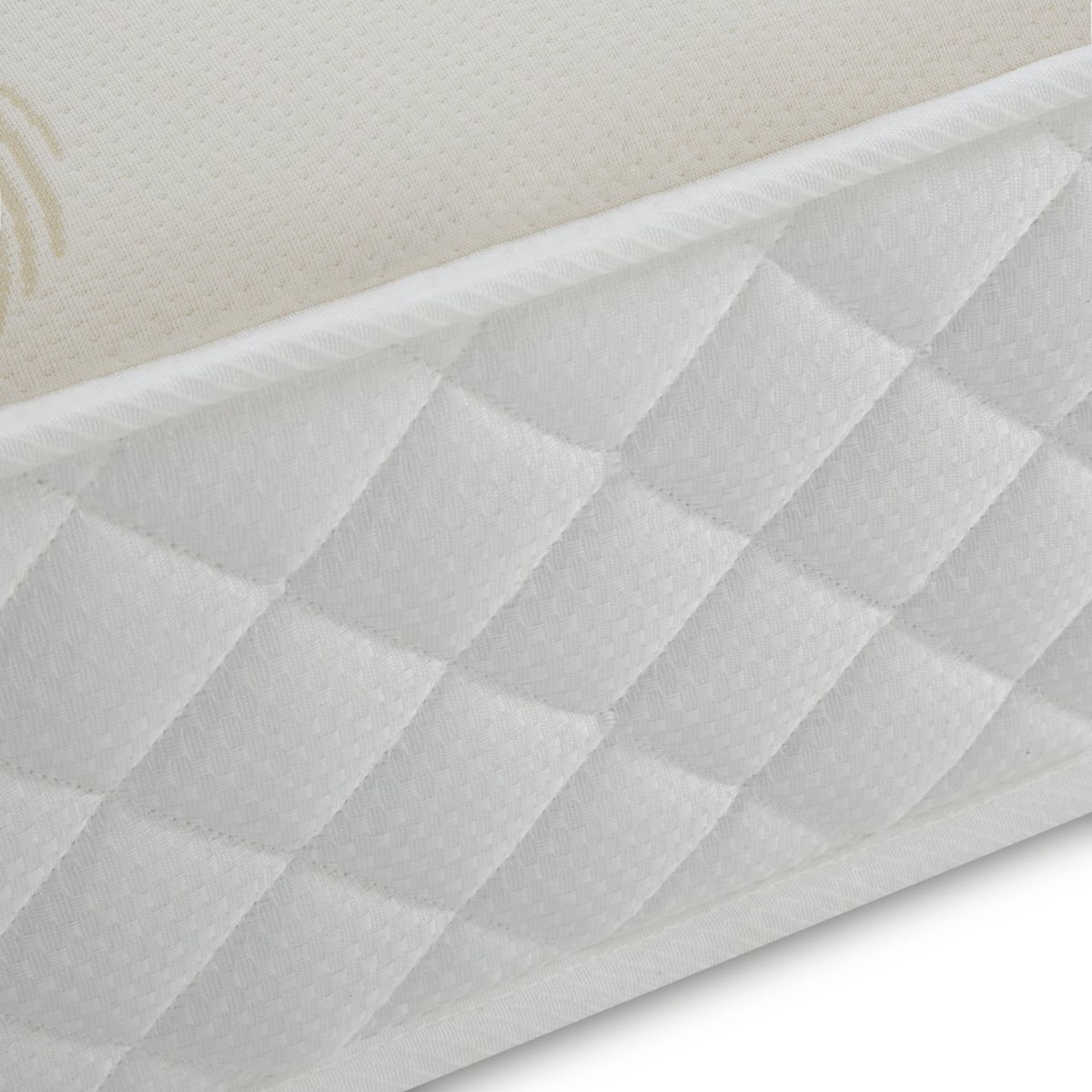 1 x King Size Open Coil Mattress With Memory Foam - Firmness: Medium-soft - Dimensions: 150 x 23 x - Image 5 of 6