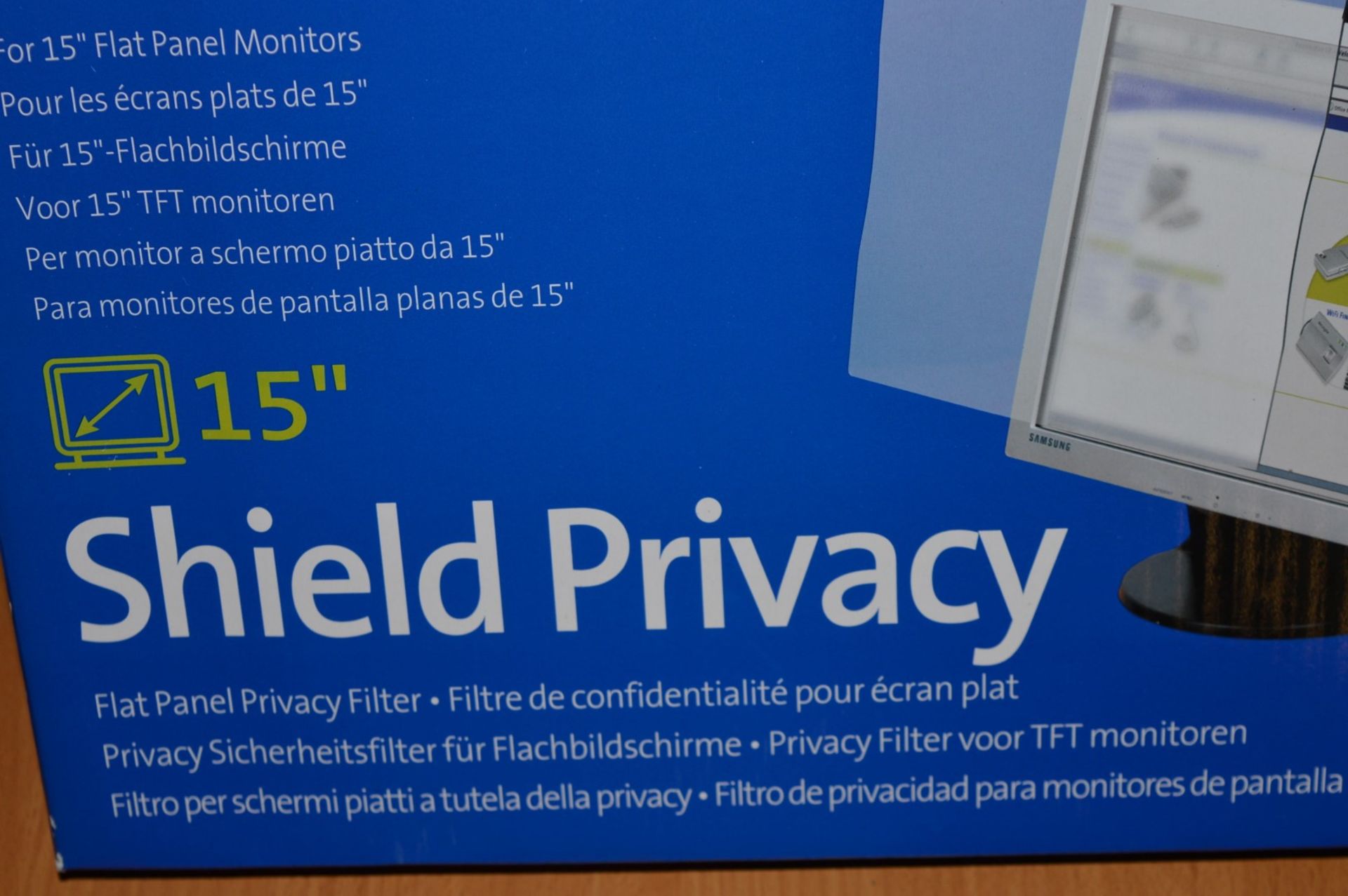 5 x Kensington 15 Inch Monitor Shield Privacy Filters For Flat Panel Monitors - Brand New Box of 5 - - Bild 6 aus 7