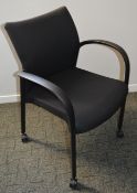 1 x Senator T117A Havana Extreme Office Chair - Fully Upholstered With Black Frame, Arm Rests and