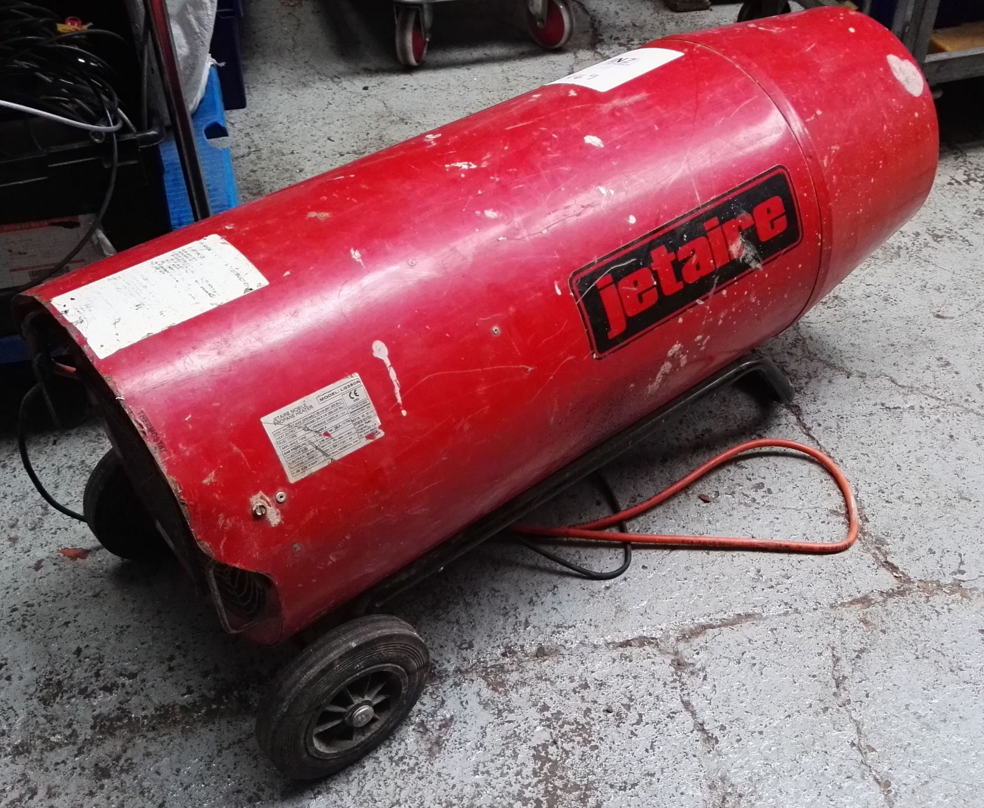 1 x Jetaire LG350A 100kW Mobile Propane Heater - CL011 - Location: Altrincham WA14 Removed from a wo - Image 15 of 16